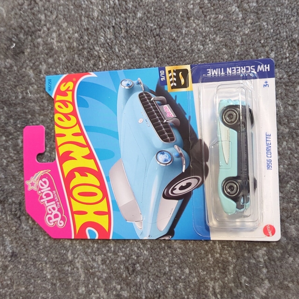Hot wheel Barbie 1956 Corvette brand new